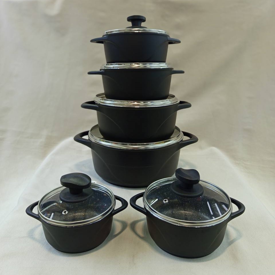 عروس تفلون قابلمه ویکتوریا گرانیت