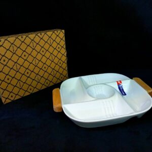 ظرف اردو خوری دسته چوبی بزرگ کد 216