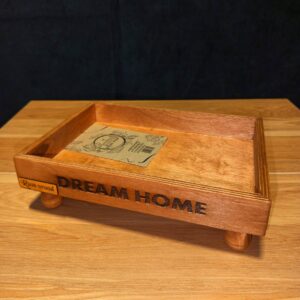 رایزر پایه خراطی تمام چوب کوچک