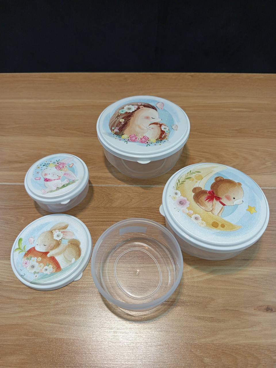 ست ظرف غذا گرد بارانا کد 39036