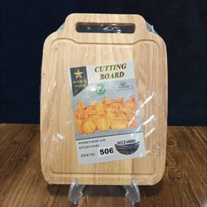 تخته گوشت مستطیل دسته بیرون کوچک کد 506