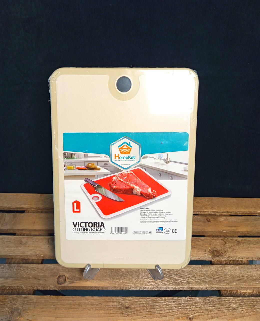 تخت گوشت بزرگ دو رنگ ویکتور کد 3758-5