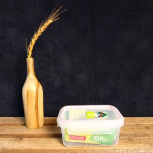 ظرف فریزری مستطیل 610 میلی لیتری کد 3473-5