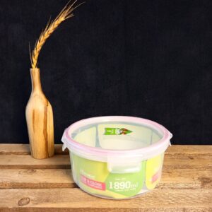 ظرف فریزری گرد 1890 میلی لیتری کد 3457-5