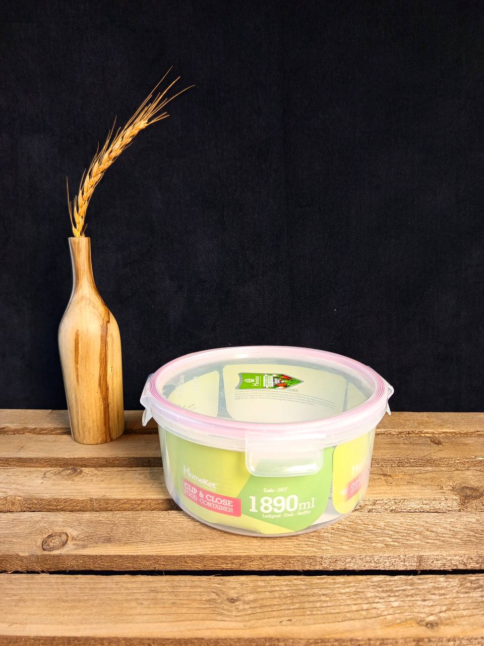 ظرف فریزری گرد 1890 میلی لیتری کد 3457-5