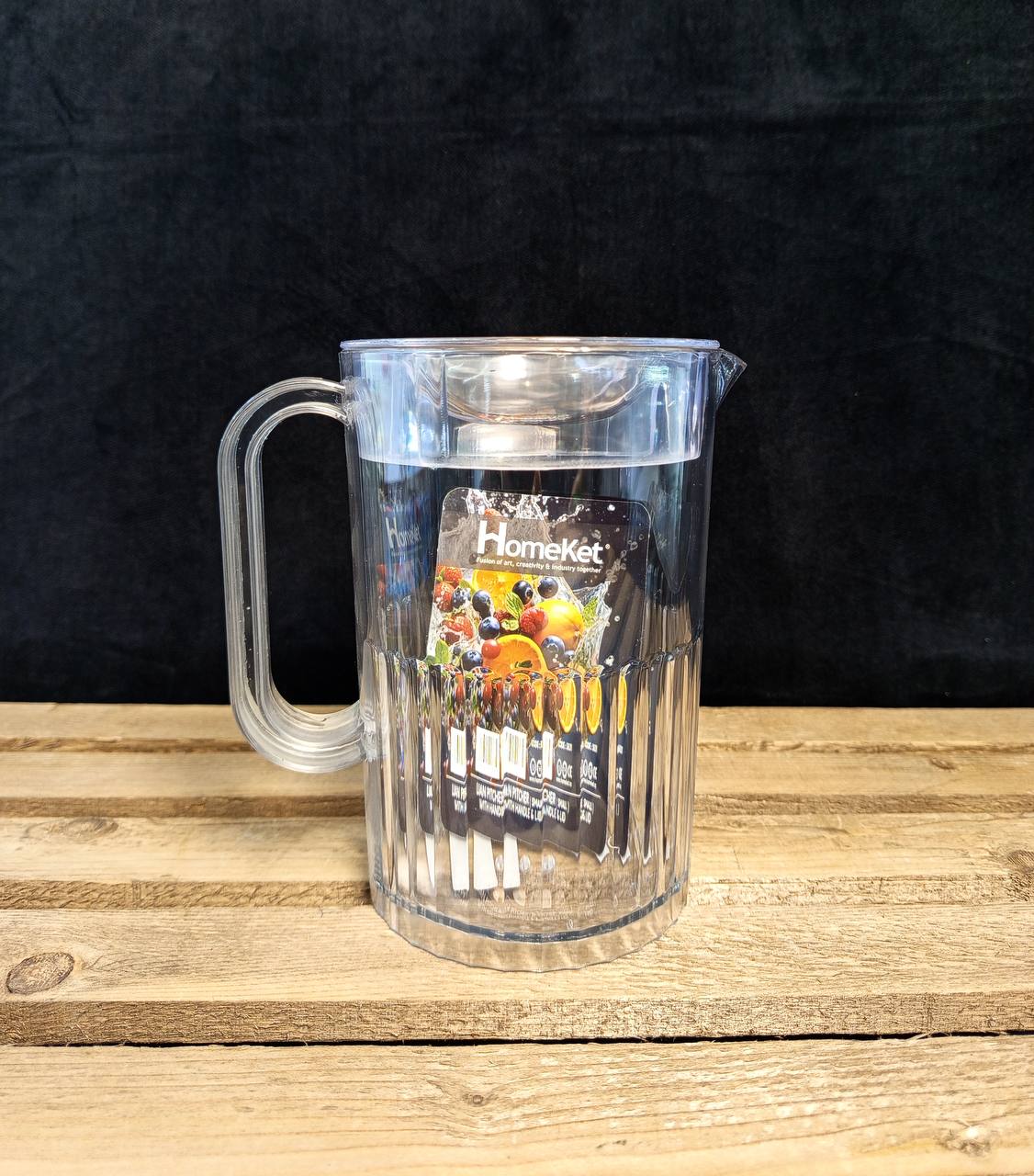 پارچ شفاف کوتاه لیان کد 3831-5