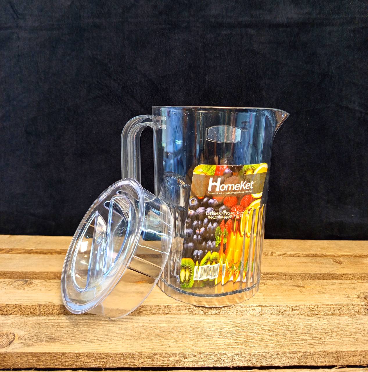 هوم کت پارچ شفاف کوتاه لیان کد 3831-5