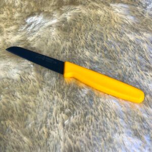 چاقو دم دستی ساده دسته پلاستیکی