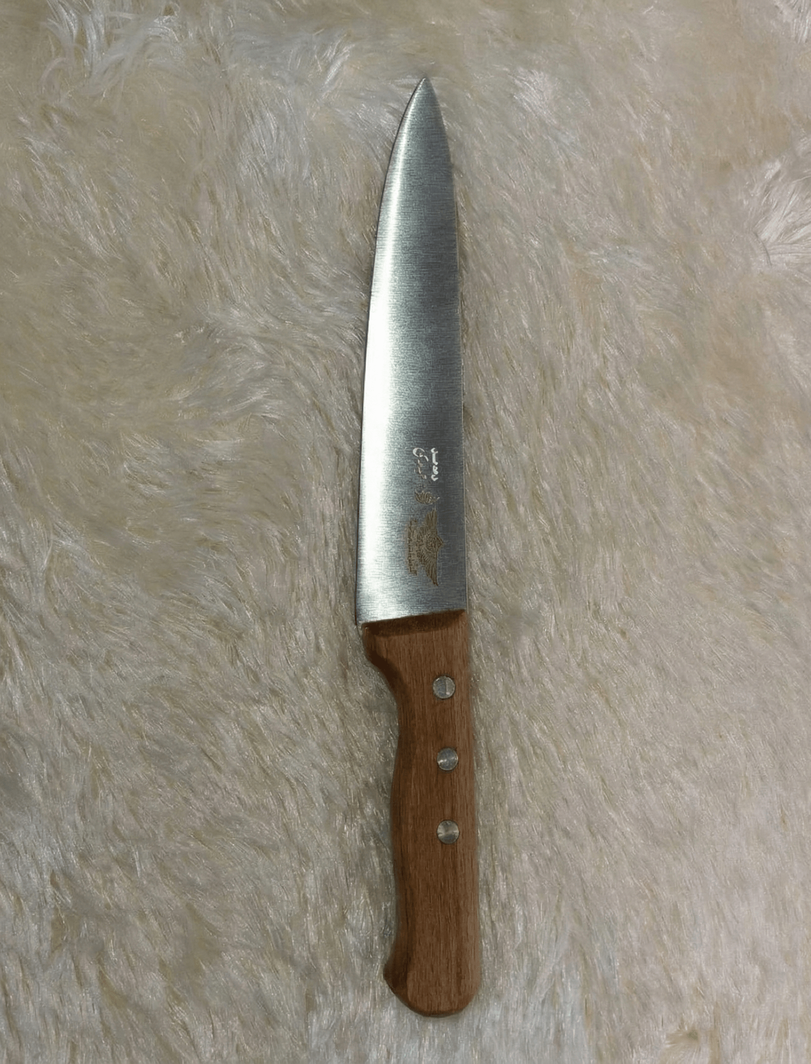 چاقو راسته 7 چوبی بسته 12تایی